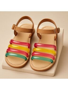 NWOT Old Navy Sz 9 Colorful Kids Sandals
